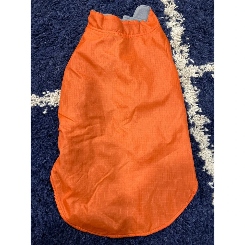 Great Choice Dog Vest Orange Ripstop Fleece Lined Large Water Resistant NWT